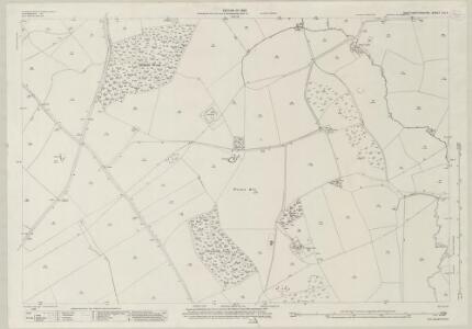Northamptonshire LIV.3 (includes: Aston Le Walls; Chipping Warden; Eydon; Woodford Cum Membris) - 25 Inch Map