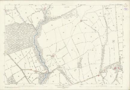 Yorkshire CLXXXII.5 (includes: Bashall Eaves; Bowland Forest Low; Waddington) - 25 Inch Map