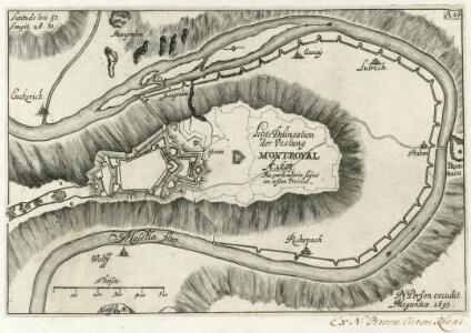 Letzte Delineation der Vestung Mont-Royal Ai. 1693.