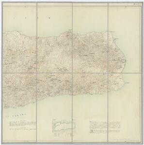 Blad II, uit: Overzichtskaart van het Eiland Alor / vluchtig opgenomen door den Topografischen Dienst in 1927-1928