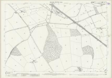 Lincolnshire CXLVI.14 (includes: Barholm and Stowe; Braceborough and Wilsthorpe; Essendine; Greatford; Ryhall; Uffington) - 25 Inch Map