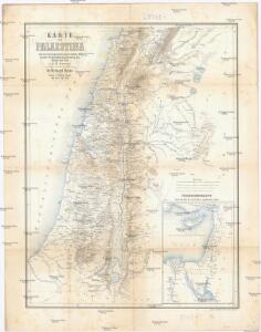 Karte von Palaestina