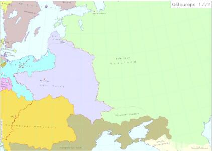 Osteuropa 1772