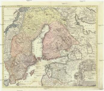 Regni Sueciae in omnes suas subjacentes provincias accurate divisi tabula generalis