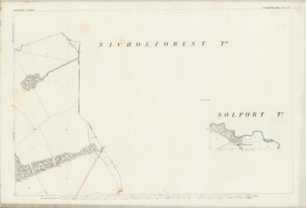 Cumberland VII.5 (inset VII.10) (includes: Arthuret) - 25 Inch Map