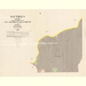 Mauthaus (Meyto) - c4927-1-002 - Kaiserpflichtexemplar der Landkarten des stabilen Katasters