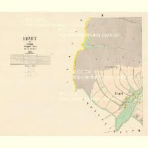 Ehmet - c7602-2-002 - Kaiserpflichtexemplar der Landkarten des stabilen Katasters