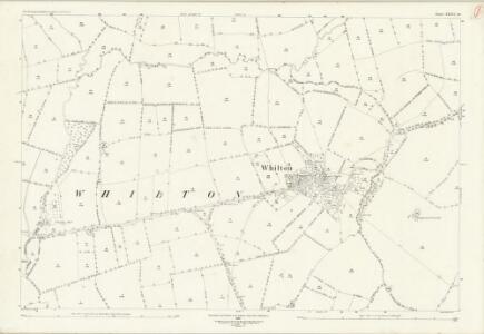 Northamptonshire XXXVI.16 (includes: Brington; Brockhall; Long Buckby; Norton; Whilton) - 25 Inch Map