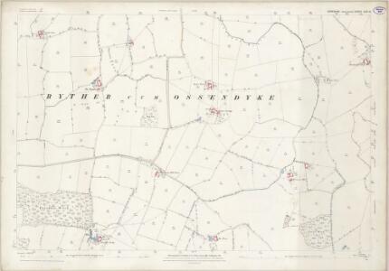 Yorkshire CCV.12 (includes: Cawood; Ryther Cum Ossendyke) - 25 Inch Map