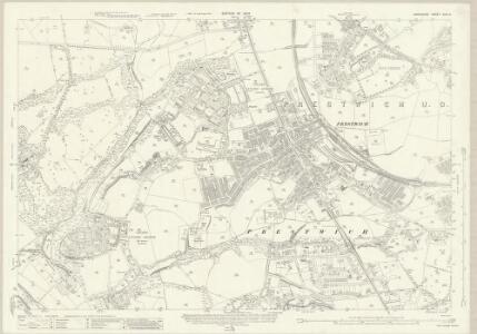 Lancashire XCVI.9 (includes: Prestwich; Swinton And Pendlebury; Whitefield) - 25 Inch Map