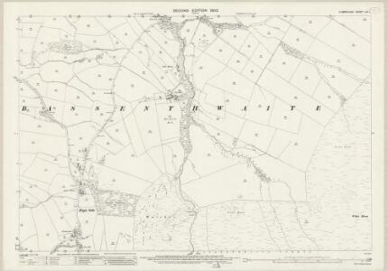 Cumberland LVI.1 (includes: Bassenthwaite) - 25 Inch Map