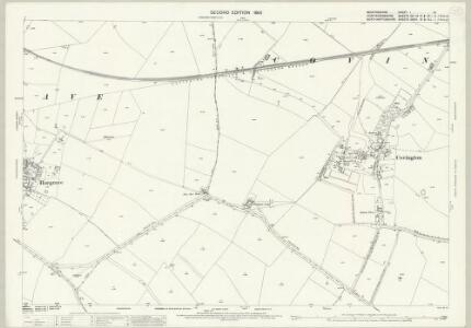 Bedfordshire I.12 (includes: Covington; Dean and Shelton; Hargrave) - 25 Inch Map