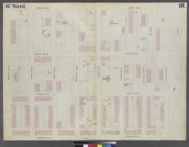 [Plate 18: Map bounded by Degraw Street, Clinton Street, Third Place, Rapelye Street, Columbia Street]