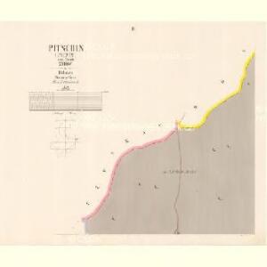 Pitschin (Piczin) - c5762-1-002 - Kaiserpflichtexemplar der Landkarten des stabilen Katasters