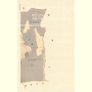 Hostischau - m0858-1-002 - Kaiserpflichtexemplar der Landkarten des stabilen Katasters