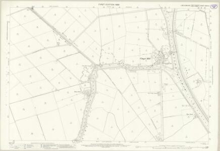 Lincolnshire XCVIII.4 (includes: Billinghay; Coningsby; Dogdyke; Harts Ground; North Kyme; Pelhams Lands) - 25 Inch Map
