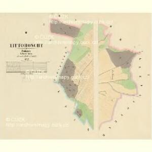 Littohoscht - c4165-1-001 - Kaiserpflichtexemplar der Landkarten des stabilen Katasters