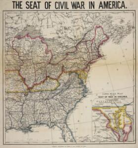 The Seat of Civil War in America.