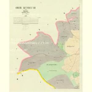 Ober Kunreuth - c2049-2-001 - Kaiserpflichtexemplar der Landkarten des stabilen Katasters