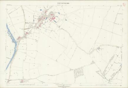 Bedfordshire VII.11 (includes: Bletsoe; Felmersham; Milton Ernest; Thurleigh) - 25 Inch Map