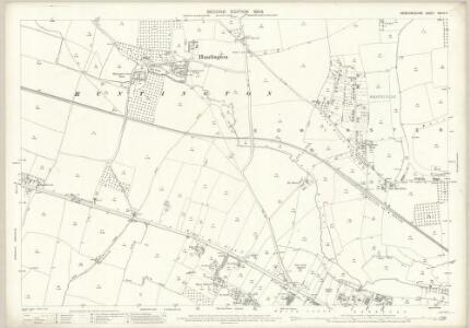 Herefordshire XXXIII.11 (includes: Breinton; Hereford) - 25 Inch Map