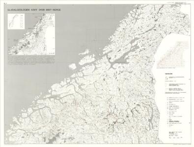 Geologisk kart 122: Glasialgeologisk kart over Midt-Norge