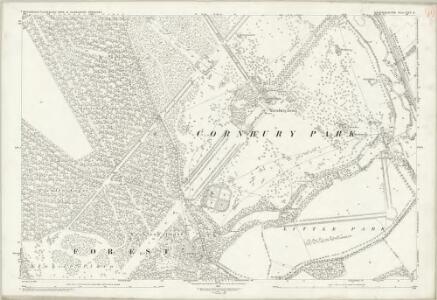 Oxfordshire XXV.4 (includes: Charlbury; Cornbury and Wychwood; Fawler; Finstock) - 25 Inch Map