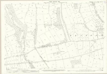 Yorkshire LXXXIX.8 (includes: Beadlam; Harome; Helmsley; Nawton; Pockley) - 25 Inch Map