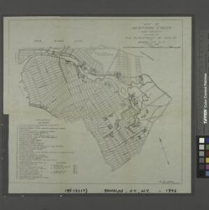 Map of Newtown Creek and vicinity / prepared by the Department of Health of Brooklyn, N.Y., January 1896 ; W.W. Locke, sanitary engineer.