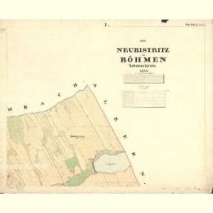 Neubistritz - c5191-1-001 - Kaiserpflichtexemplar der Landkarten des stabilen Katasters