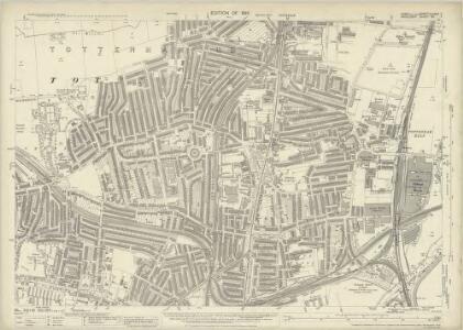 Essex (New Series 1913-) n LXXVII.7 (includes: Tottenham) - 25 Inch Map