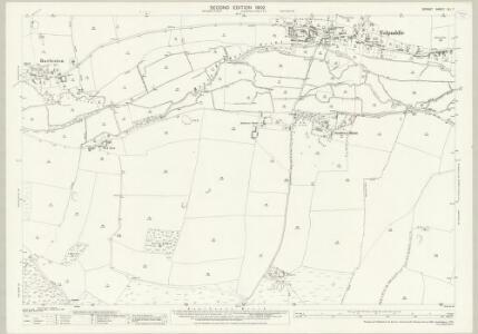Dorset XLI.7 (includes: Affpuddle; Burleston; Tolpuddle) - 25 Inch Map