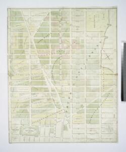 Map of the real estate in the city of New York : between the south side of Washington Parade, 4th St., and the north side of Bellevue, 28th Street / compiled from authentic documents by Edwin Smith, city surveyor, 1831 ; engd. by D.R. Harrison.