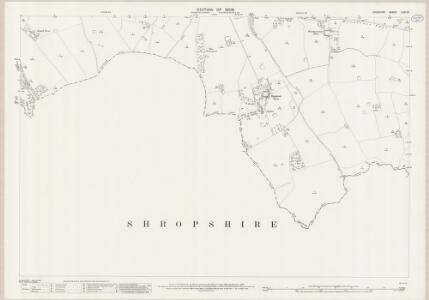 Cheshire LXVI.10 (includes: Adderley; Audlem; Buerton; Norton in Hales) - 25 Inch Map