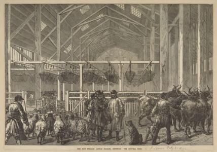 The New Foreign Cattle Market, the Central Shed, Deptford