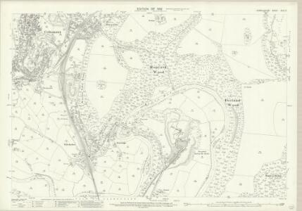 Denbighshire XXXV.14 (includes: Cefn; Chirk; Rhiwabon) - 25 Inch Map