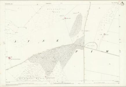Dorset XIV.15 (includes: Pimperne; Stourpaine) - 25 Inch Map