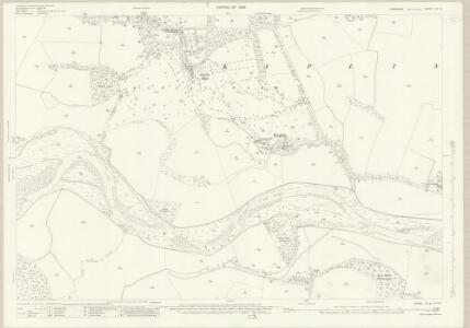 Yorkshire LV.5 (includes: Ellerton Upon Swale; Killerby; Kiplin; Kirkby Fleetham) - 25 Inch Map