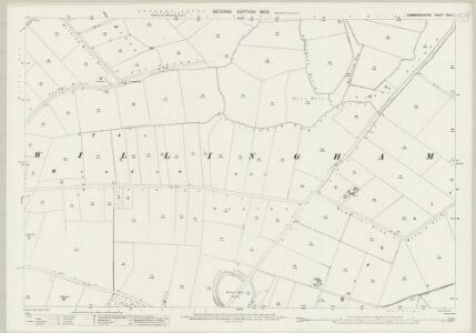 Cambridgeshire XXXIV.1 (includes: Rampton; Willingham) - 25 Inch Map