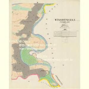 Wissotschan (Wisočany) - c8934-1-002 - Kaiserpflichtexemplar der Landkarten des stabilen Katasters
