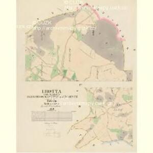 Lhotta - c6120-1-002 - Kaiserpflichtexemplar der Landkarten des stabilen Katasters