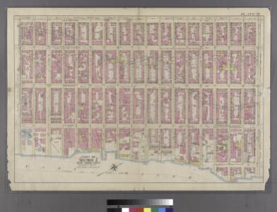 [Plate 21: Bounded by Lexington Avenue, E. 57th Street, Avenue A, E. 54th Street, First Avenue (East River), and E. 40th Street.]