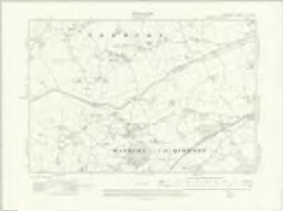 Cheshire LXI.SW - OS Six-Inch Map