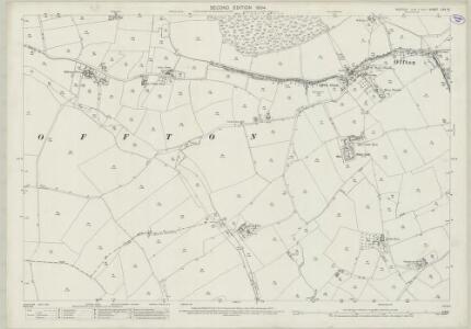 Suffolk LXV.15 (includes: Elmsett; Offton; Somersham; Willisham) - 25 Inch Map