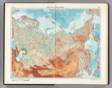 7-8.  Union of Soviet Socialist Republics.  The World Atlas.