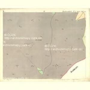 Chodenschloss - c7957-1-010 - Kaiserpflichtexemplar der Landkarten des stabilen Katasters