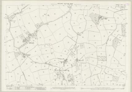 Somerset LXI.2 (includes: Durleigh; Goathurst; North Petherton) - 25 Inch Map