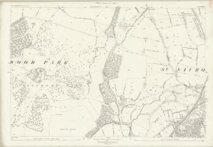 Worcestershire XXII.13 (includes: Droitwich; Hampton Lovett; Salwarpe; Westwood) - 25 Inch Map
