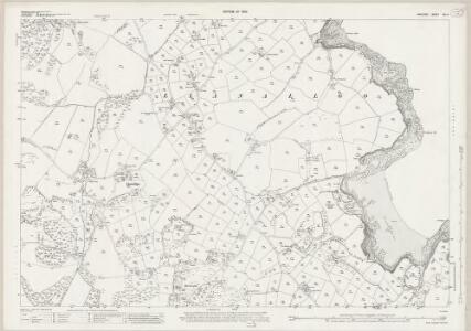 Anglesey VIII.9 (includes: Llanallgo; Llaneugrad; Llanfair Mathafarn Eithaf; Penrhosllugwy) - 25 Inch Map