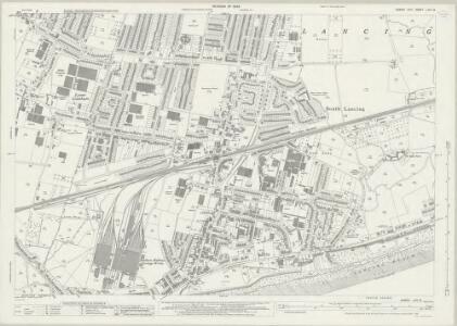 Sussex LXIV.12 (includes: Lancing; Sompting) - 25 Inch Map